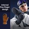 Outdoors Winter Ski Mittens Men & Women - Adult Snow Mitts for Cold Weather - Waterproof Gloves Snowboarding, Skiing