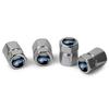 AJR1 4Pcs Car Metal Wheel Tyre Valve Caps Stem Covers For Ford Focus Kuga Mondeo Ranger Fiesta Mustang ST Shelby Fusion Edge Escape