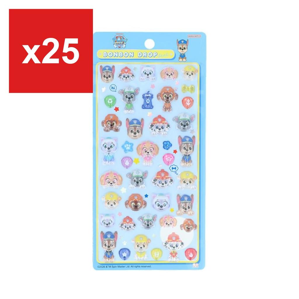 Sun-Star Stationery PAW Patrol Bon-Bon Drop Sticker Badge