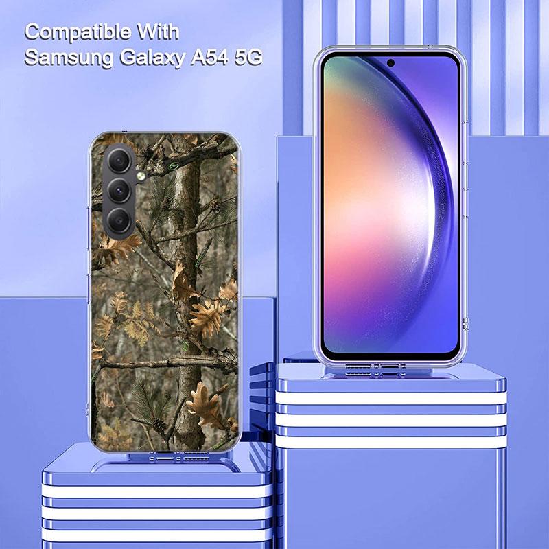 Realtree Real Tree Camo Cover For Samsung A54 A34 A24 A14 A53 A33 A23 A13 A52S A32 A22 A12 Phone Galaxy A03 A04 A02S A42 A73 TPU