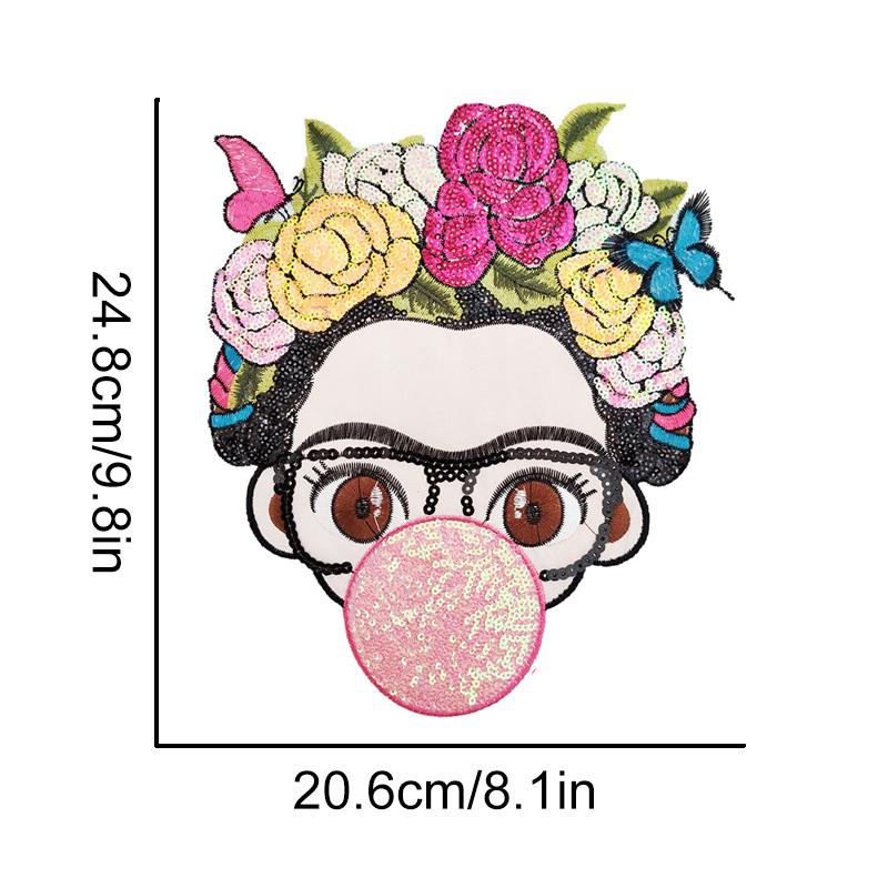 1шт мультяшный персонаж для одежды аксессуары термоклеевые аппликации одежда швейные принадлежности сумка наклейка большой размер