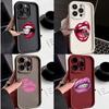 LZ20 Lips Kiss Design Silicone Phone Case for Infinix Smart 9 Hot 40i Tecno Camon 20 Pro Moto G22 G30 OnePlus Google Pixel 9 Shockproof Back Cover