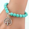 1Pcs Fashion Turquoise Bracelet Bohemian Turquoise Bead Bracelet
