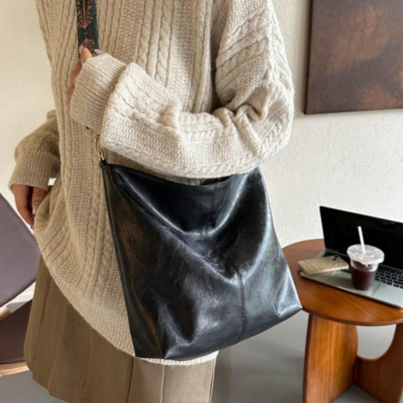 Popular New Fashion Portable Shoulder Crossbody Large Capacity Bucket Bag Women's Bag
