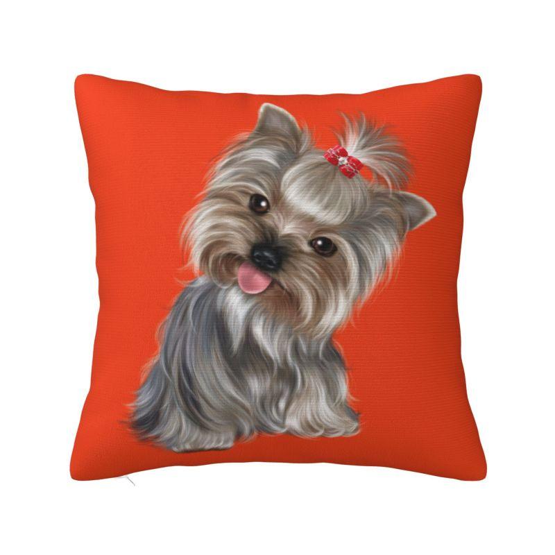 Lovely Pug Dog Modern Throw Pillow Cover Decoration Cushions for Sofa