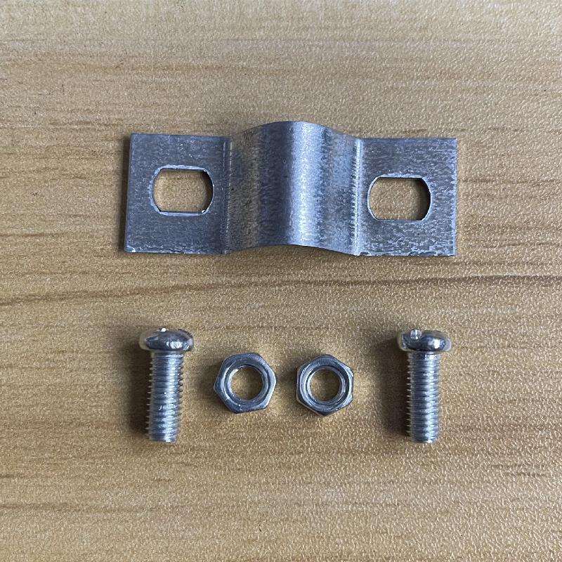 Комплект поддержки молниеотвода: Расширительный зажим и защитный зажим