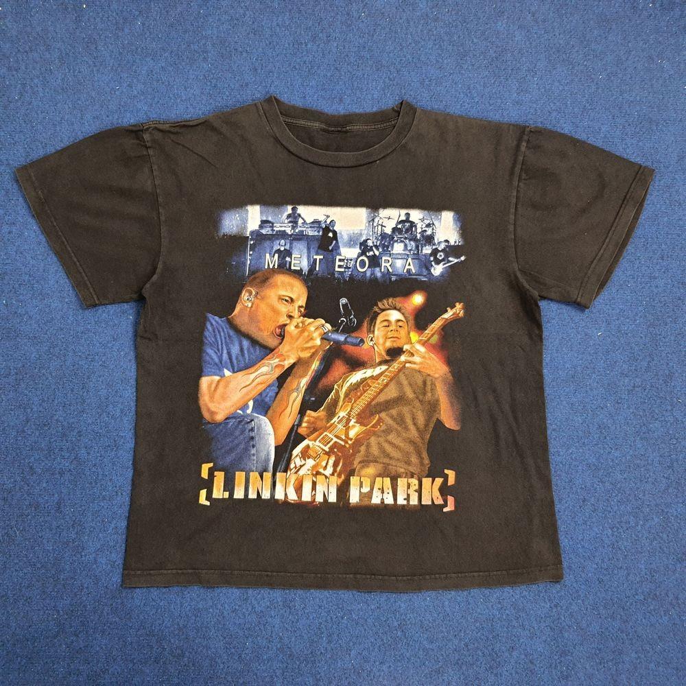 Футболка Linkin Park Rock Band Tee классическая унисекс футболка с логотипом группы QT4031 Унисекс Футболка
