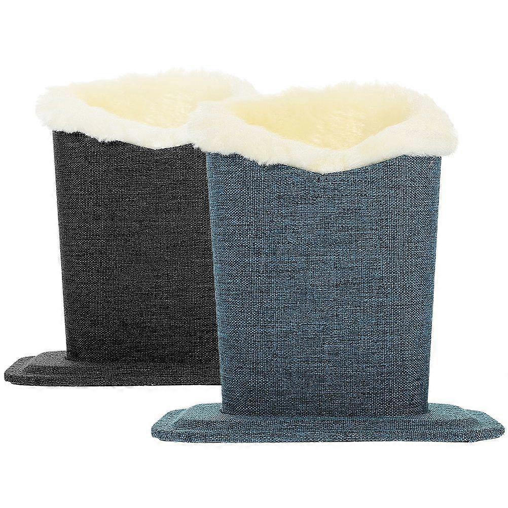 2Pcs Eye Glasses Stand Reusable Eyeglasses Holder Eyeglasses Display Holder Plush Sunglasses Holder