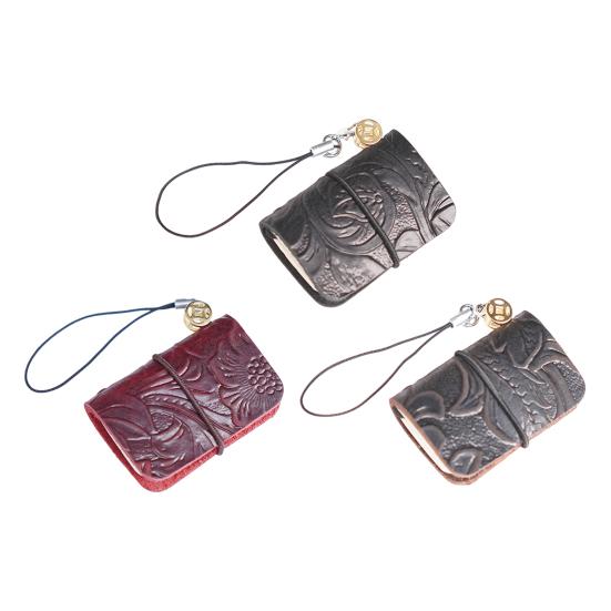 Мини-блокнот из искусственной кожи, винтажный карманный дневник, многофункциональный женский и мужской офицерский художник-архитектор