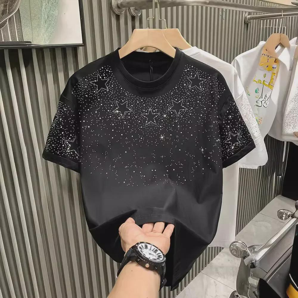 Футболка мужская европейская класса люкс Star Diamond с коротким рукавом