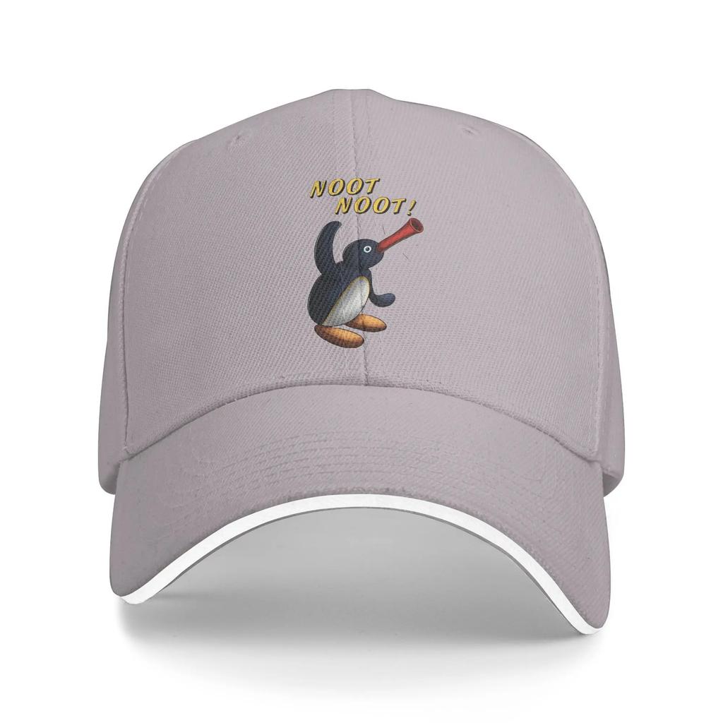 Noot Noot Pingu Sun Baseball Cap Summer Streetwear Trucker Hat For Unisex Women Outdoor Gym Baseball Caps