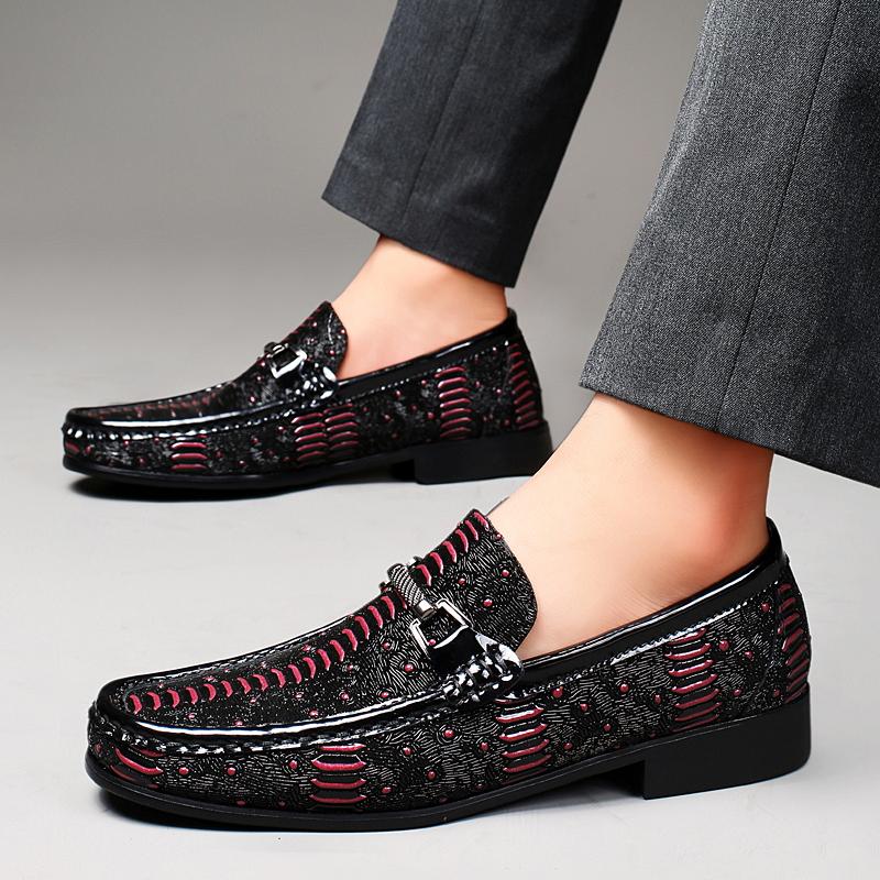 Роскошные брендовые мужские туфли из коровьей кожи в деловом и повседневном стиле, весенние мужские новые удобные повседневные универсальные лоферы