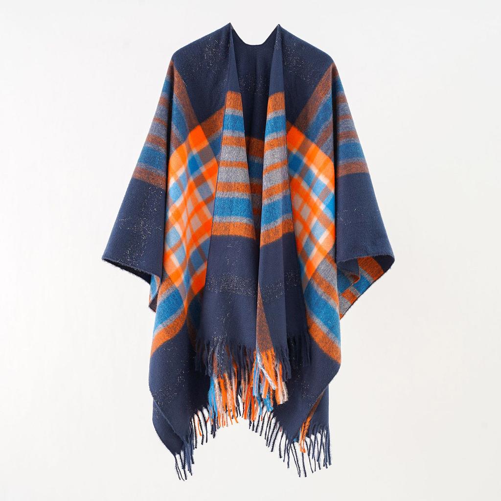 Autumn And Winter Warm Scarves, Shawls, Classic Plaid Straps, Cardigans, And Warm Blankets For External Use