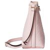 Gucci GG Emblem Mini Bucket Bag Women Shoulder Bag Gold Pink 847090-AAFDV-5734