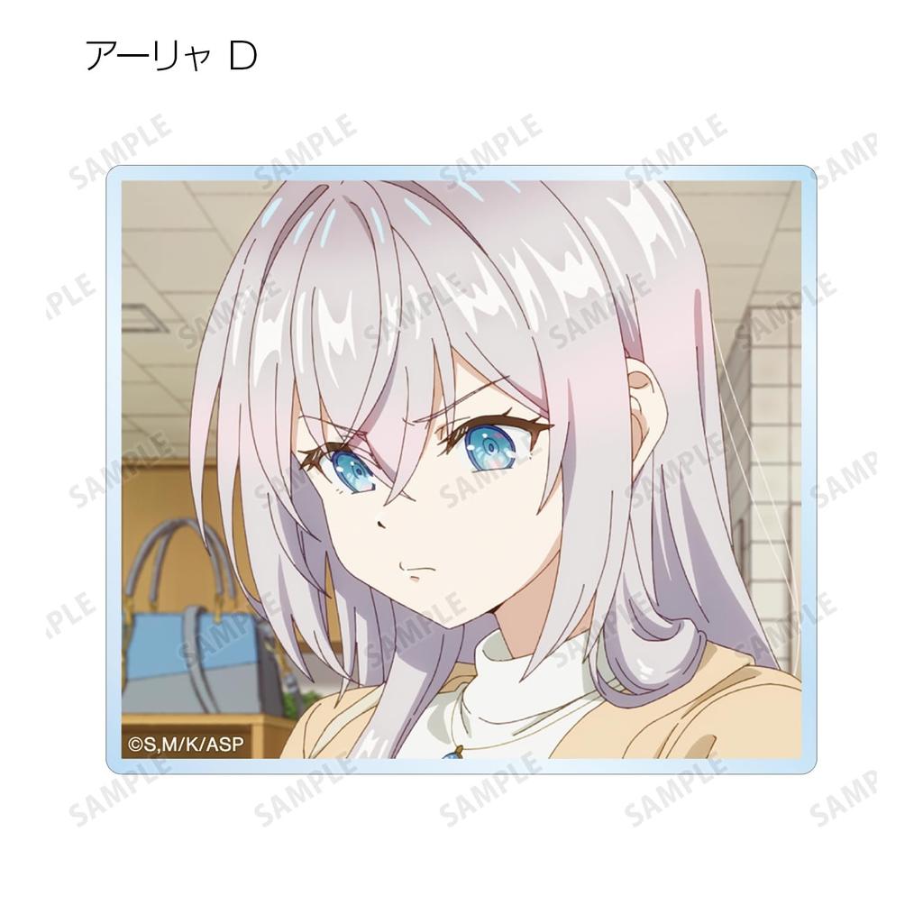 TV Anime "Alya-san, My Neighbor, Sometimes Whispers In Russian" Trading Alya-Only Scene Acrylic Cards Box of 10