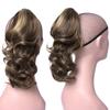 Clip In Curly Hair Wig Jaw Ponytail Hairs Extension Clip-on Claw Curly-Wavy Pony Tail Hairpiece Accessoires