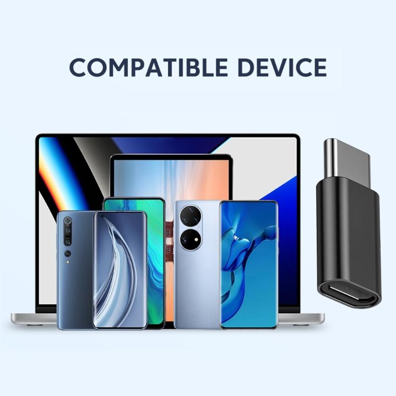 Metal Microed USB Female to Type C Male Adapter Seamlessly Device Connection for Travel Professional
