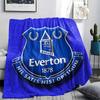 1PC Everton F.C Patterned Flannel Blanket Suitable For All Seasons for Home Decor Warmth and Comfort Gifts Holiday Present