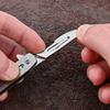 Stainless steel Scalpel Fast Open Medical Folding Mini Knife EDC Outdoor Unpacking Pocket Knife With 10pcs Replaceable Blades