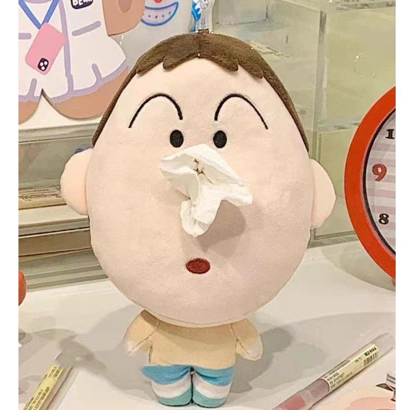 Милый мультяшный портативный карандаш Шин-тян, коробка для салфеток, сумка с подвеской, рюкзак, декоративная сумка для хранения, подарок, плюшевая кукла