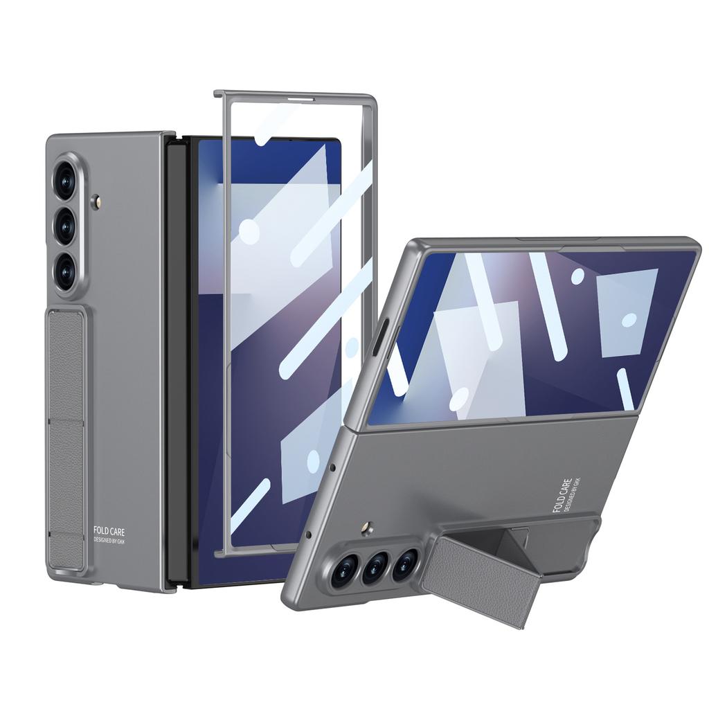 Чехол для мобильного телефона Samsung ZFold7, пленка для складного экрана, ультратонкий защитный чехол с подставкой, новый