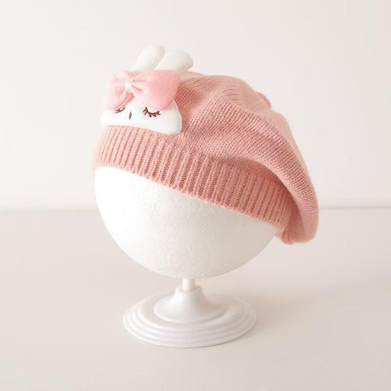 Детская шапка осень и зима шерстяная вязаная шапка детский берет милая супер милая для мальчиков и девочек шапка художника тренд