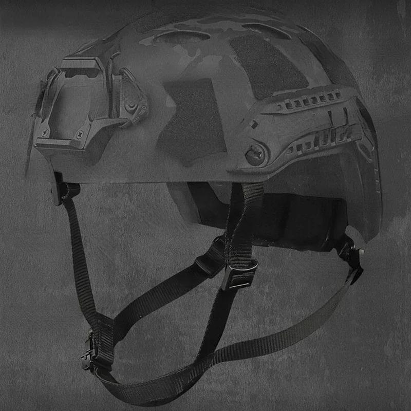 Внутренняя система подвески для шлема, шлемы для стрельбы и охоты, регулируемый ремешок для фиксации головы, аксессуары для шлема FAST SF HIGH CUT