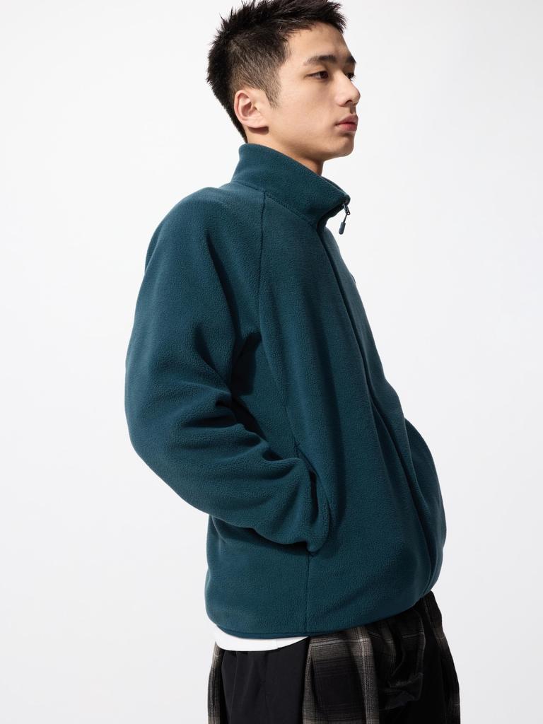 Uniqlo Japan Fleece Full Zip Jacket  Long Sleeve 
