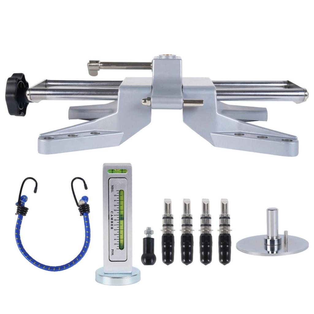 Wheel Alignment Tool with Adapter Plate Adjustable Accurate