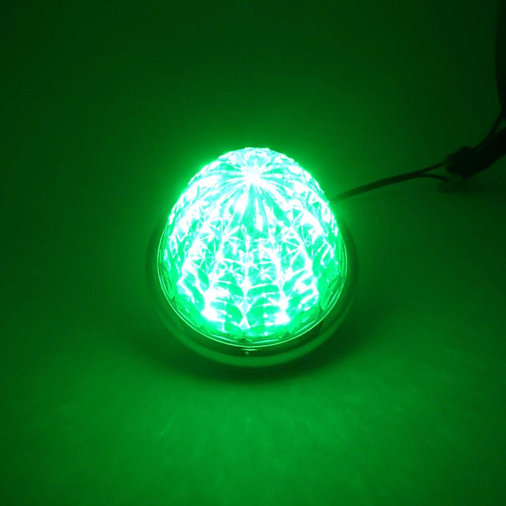 Настройте 24V Светодиодный Маркерный Фонарь для Грузовика Боковой Маркер 8 Сторон Кристальная Огранка 16 Светодиодов