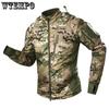 Large Size Men's Waterproof Military Tactical Jackets Windproof Men Warm Windbreaker Bomber Jacket Camouflage Coat US Army