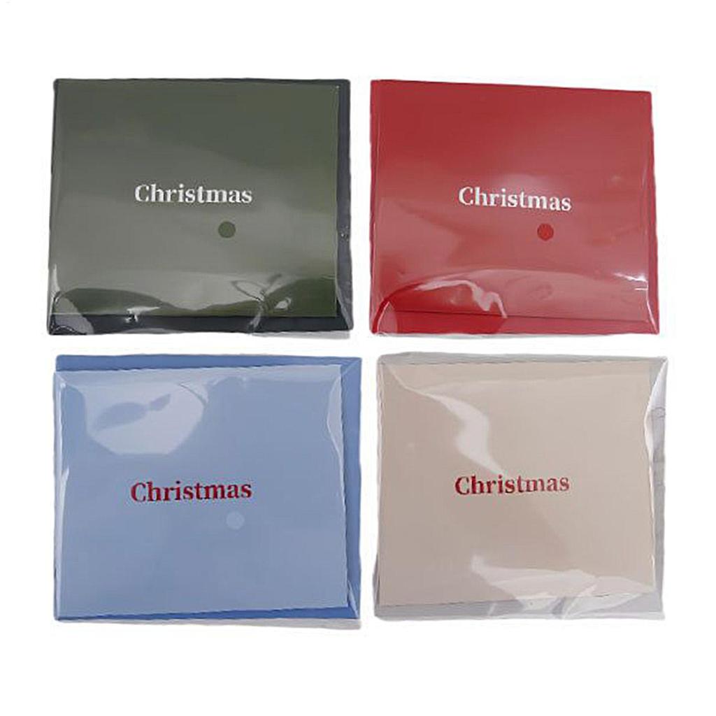 3D Christmas Cards 4 Pieces With Envelopes 3D Cards Holiday Decor Paper Art For Kids Adults Friends Coworkers Teachers Stocking