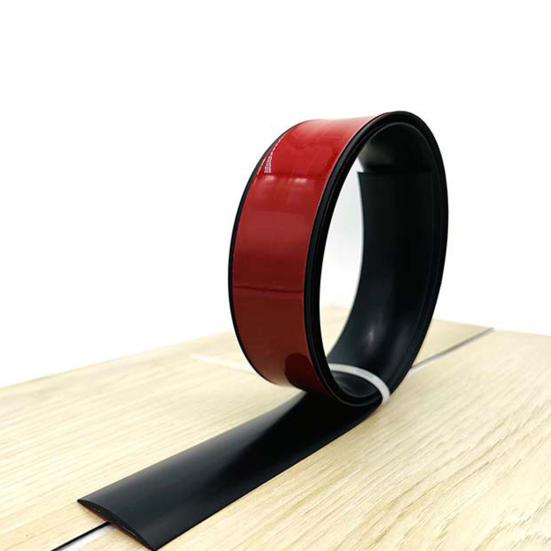 Уплотнительная лента для двери Переходная полоса Самоклеящийся пол Простая установка Легко режется Защитная кромка из ПВХ