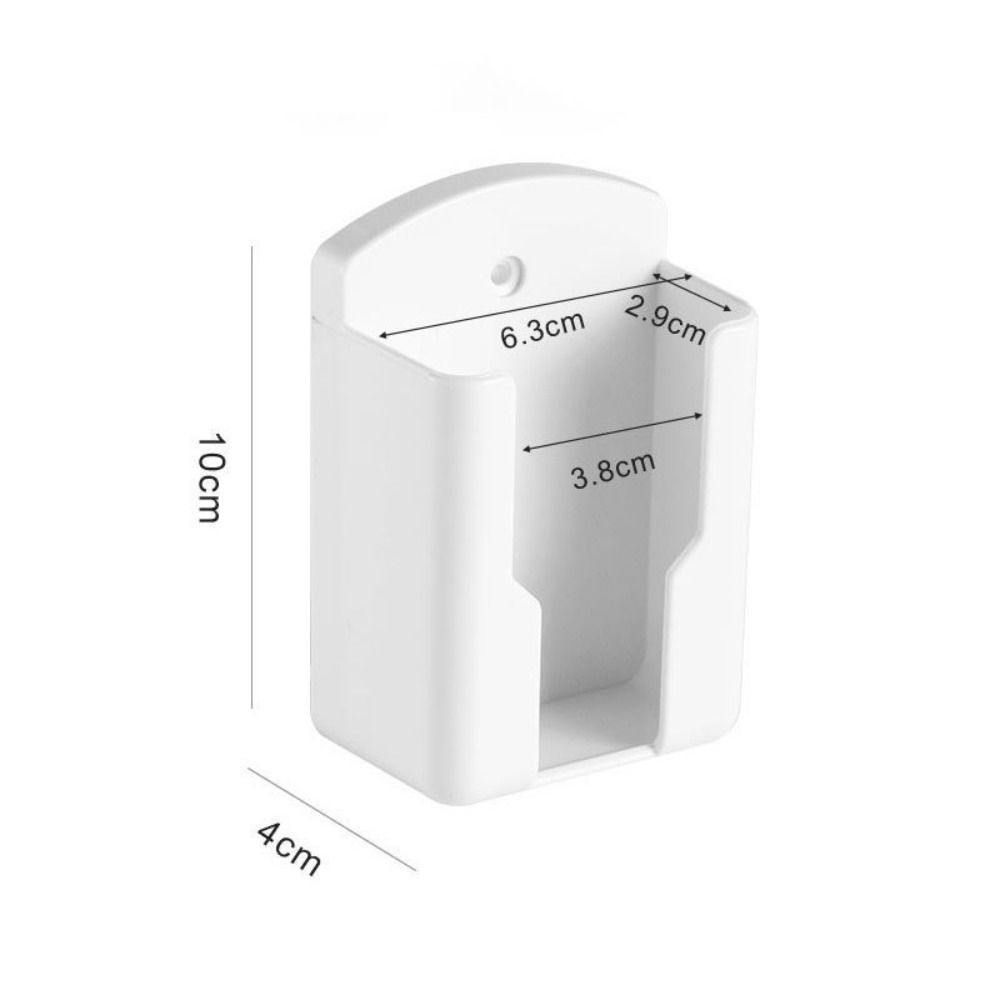 Universal Storage Box No Punching Required Mobile Phone Plug Case Durable Remote Control Holder