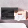 Wall Mounted Tissue Box Holder Large Capacity Transparent Design Simple Installation Bathroom Tissue Paper Box
