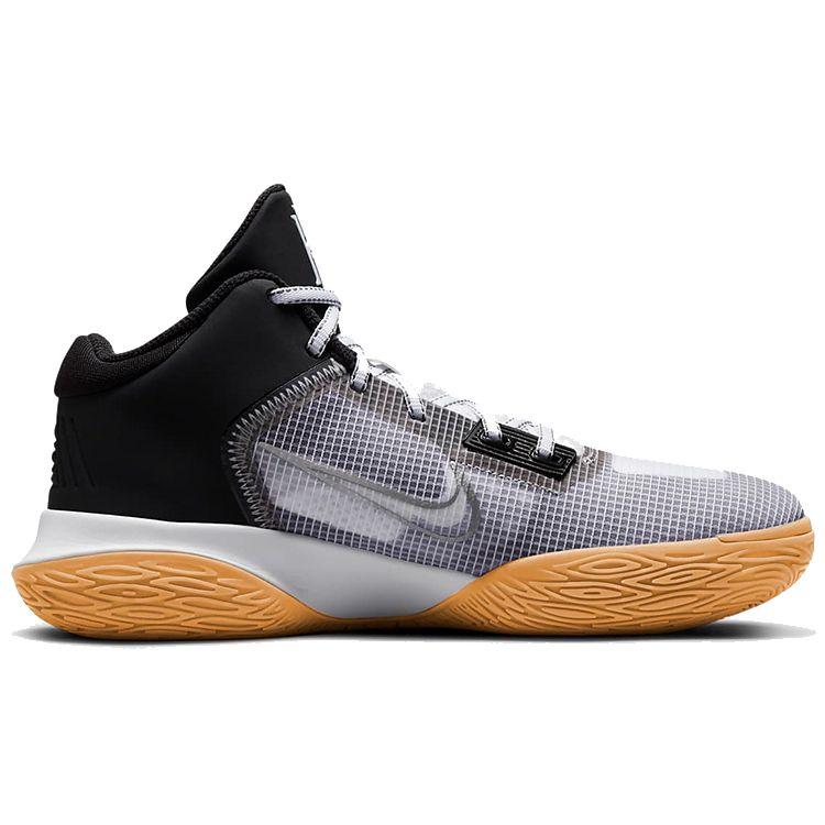 Nike Kyrie Flytrap 4 EP Черные крутые серые мужские кроссовки Белая резинка-светло-коричневый металлик-холодный-серый CT1973-006