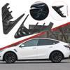 Side Camera Indicator Protection Cover Modification Accessories Car Door Camera Flanks Side Wing Panel Cover for Tesla Model 3 Y