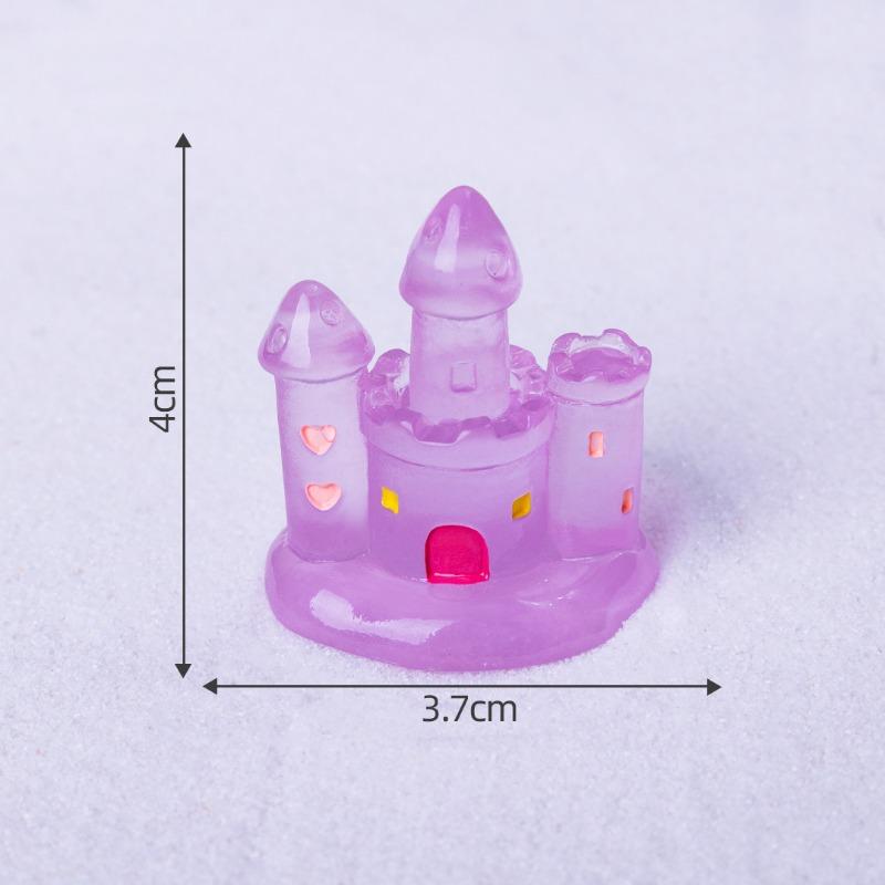 Замок Мечты Яркая Луна Маленький Дом Декоративные Аксессуары Микро-ландшафт Маленькие Украшения