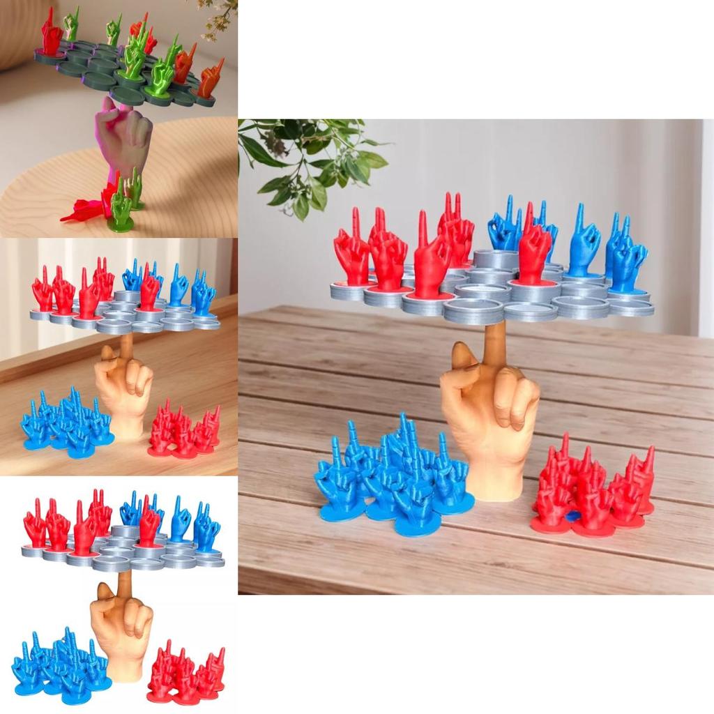 Уникальная игра на балансировку среднего пальцаq Интерактивная настольная игра, идеально подходящая для всех возрастов