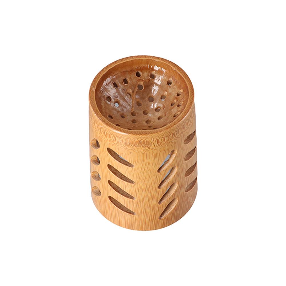 With Drainage Wood Bamboo Kid's Room Toothbrush Cup For Home Bathroom Storage Cup Toothbrush Holder