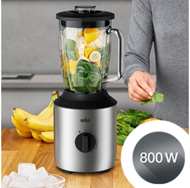 Stationary Blender Braun JB 3272SI PowerBlend 3 (0X22311056)