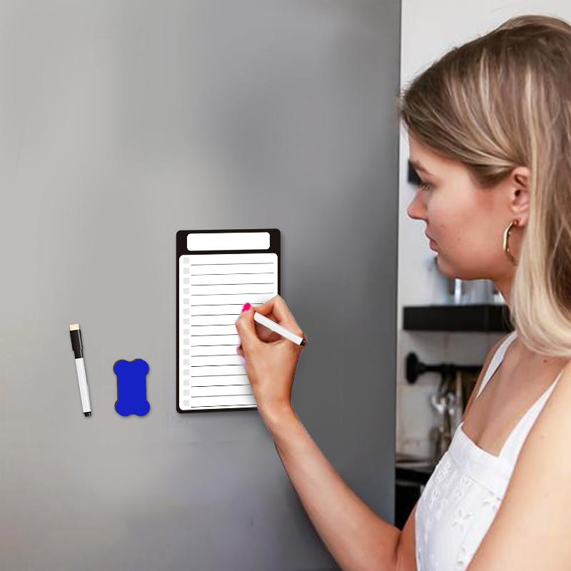 Planner Note Pad Fridge To Do Appointment Reminders Clear Printing Magnetic Shopping List Pad Office
