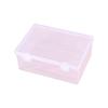 Jewelry Storage Box Practical Clear Storage Box with Lid Small Storage-Bins Transparent Storage Container for Organizing