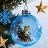 2026 Christmas Ball Ornament Set Handcrafted 3D Frog Ornament Different Frogs Theme Holiday Decorations