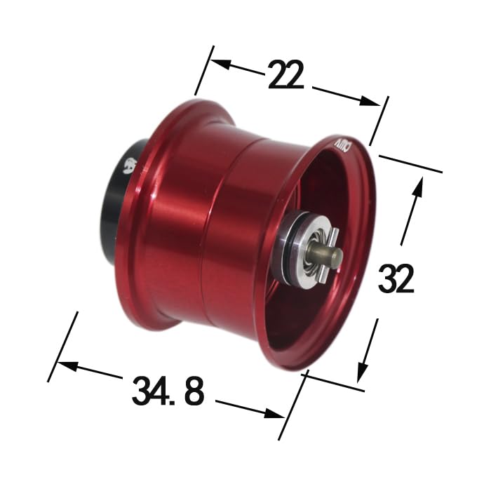 Daiwa 21 22 Alphas Air Bait Finesse Spool 21 22 ALPHAS AIR TW Custom Spool Microcast Spool [Seiran Lure]