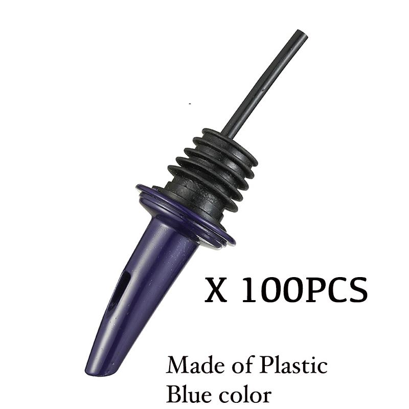 100PCS Wine Pourer Stopper Bottle Pourer Classic Bottle Liquor Pourer Oil Dispenser,Pack Of 100