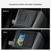 Wireless Charging Anti-Slip Mats For Tesla Model Y LAUNCH 2025 Juniper Center Console Charge Station Pad Silicone Accessiories