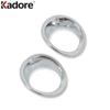 Front Fog Light Lamp Cover Trim For Toyota Prius   Hatchback Chrome Car Head Foglight Bezel Trim Accessories