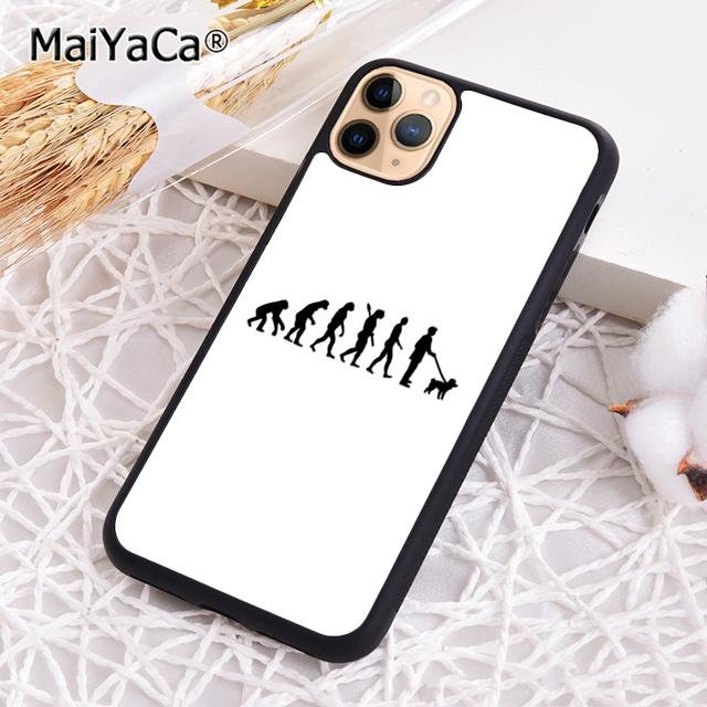MaiYaCa Life Is Better With A Poodle Silhouette Phone Case For iPhone 17 Air 16 15 plus 11 12 13 14 pro max coque