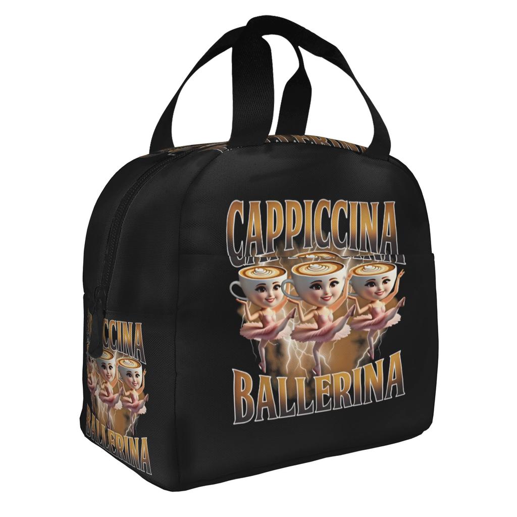 TUNG TUNG TUNG SAHUR FUNK Italian Brainrot Lunch Bag Women Funny Meme Thermal Cooler Insulated Lunch Box for School